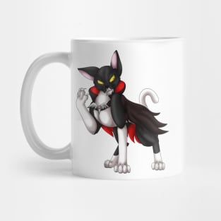 VampiCat: Tuxedo Bicolor Mug